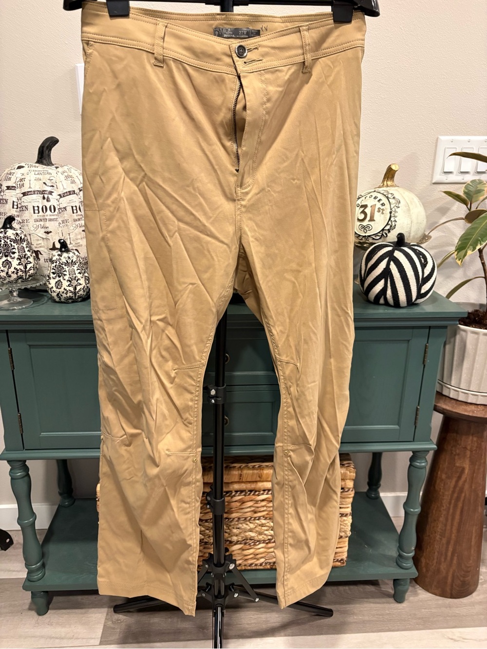 Prana Men's Khaki Stretch Chinos - Light Tan
